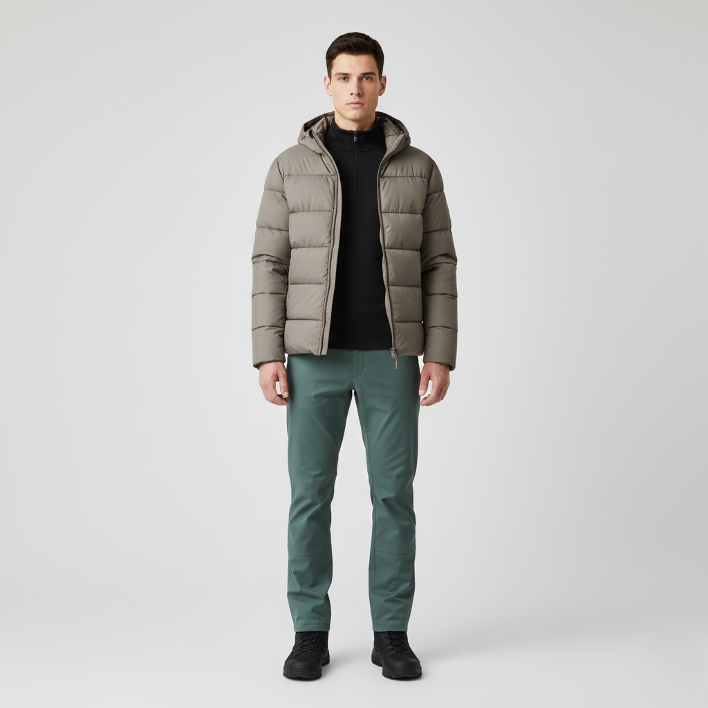 Men Insulated Puffer Jacket