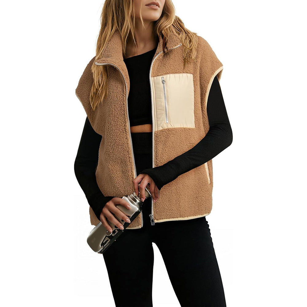 Men Sherpa Fleece Vest