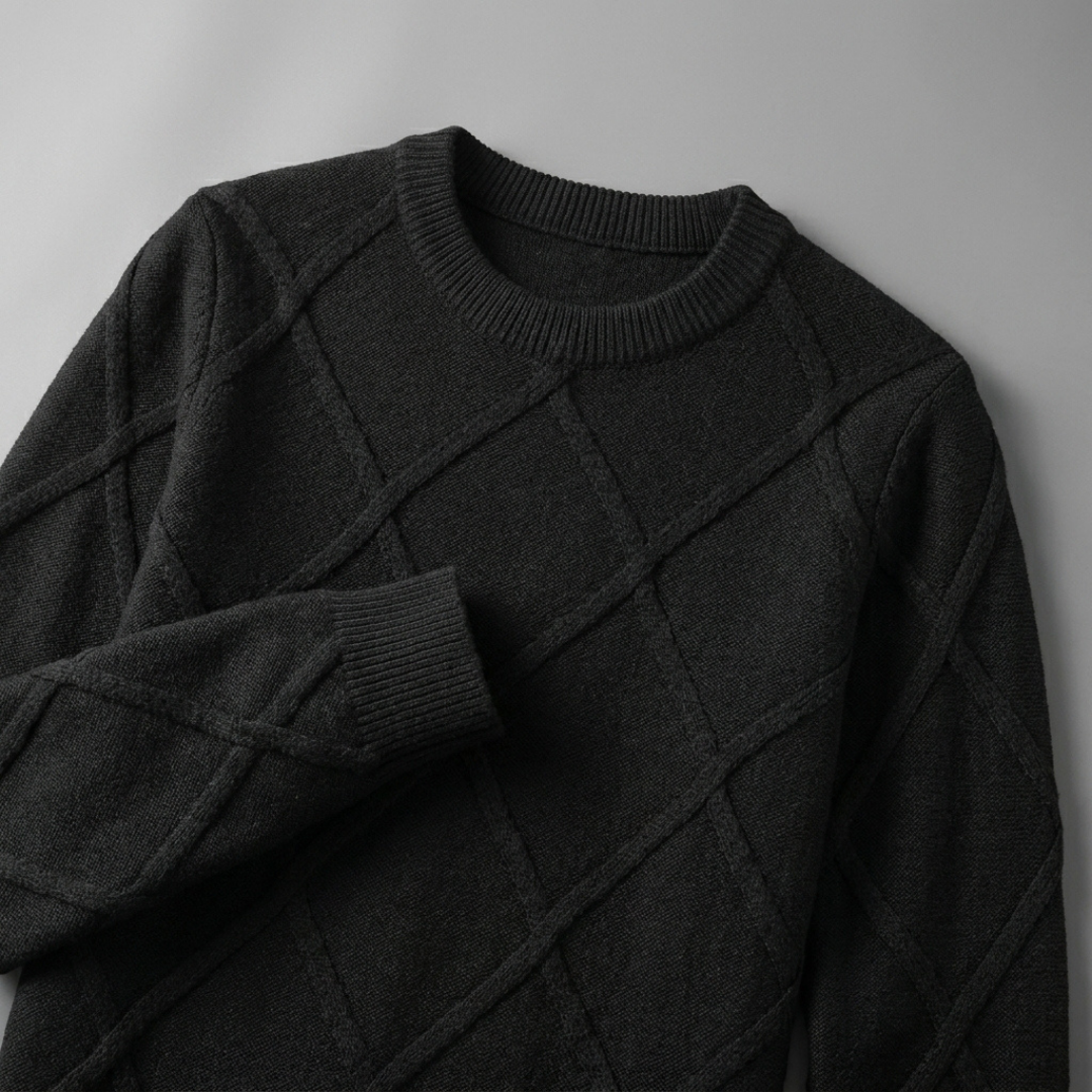 Men Cashmere Crewneck Sweater