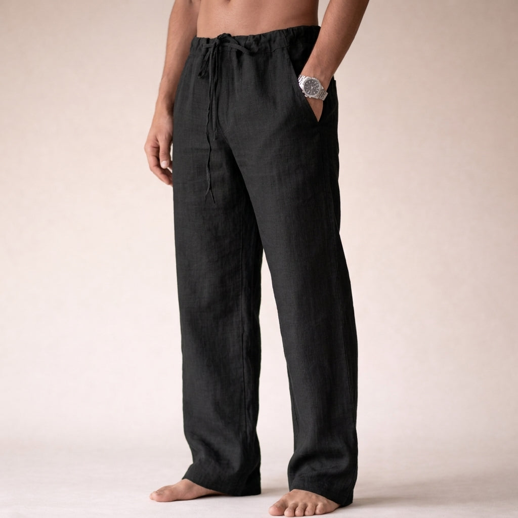 Men Linen Trousers