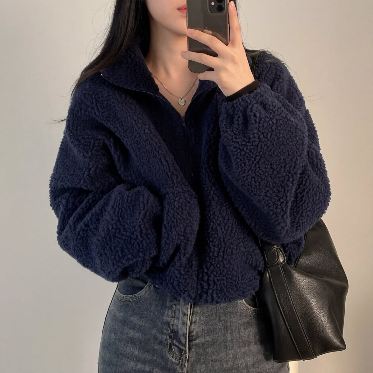 Women Sherpa Fleece Jacket