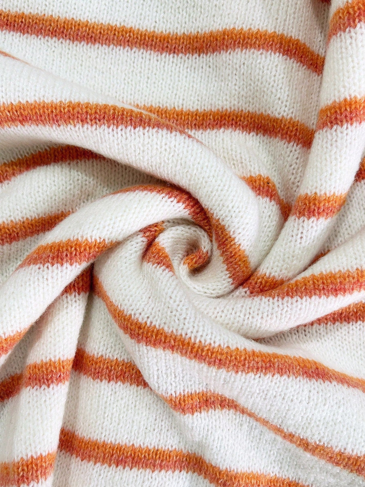 Women Oversized Striped Cardigan