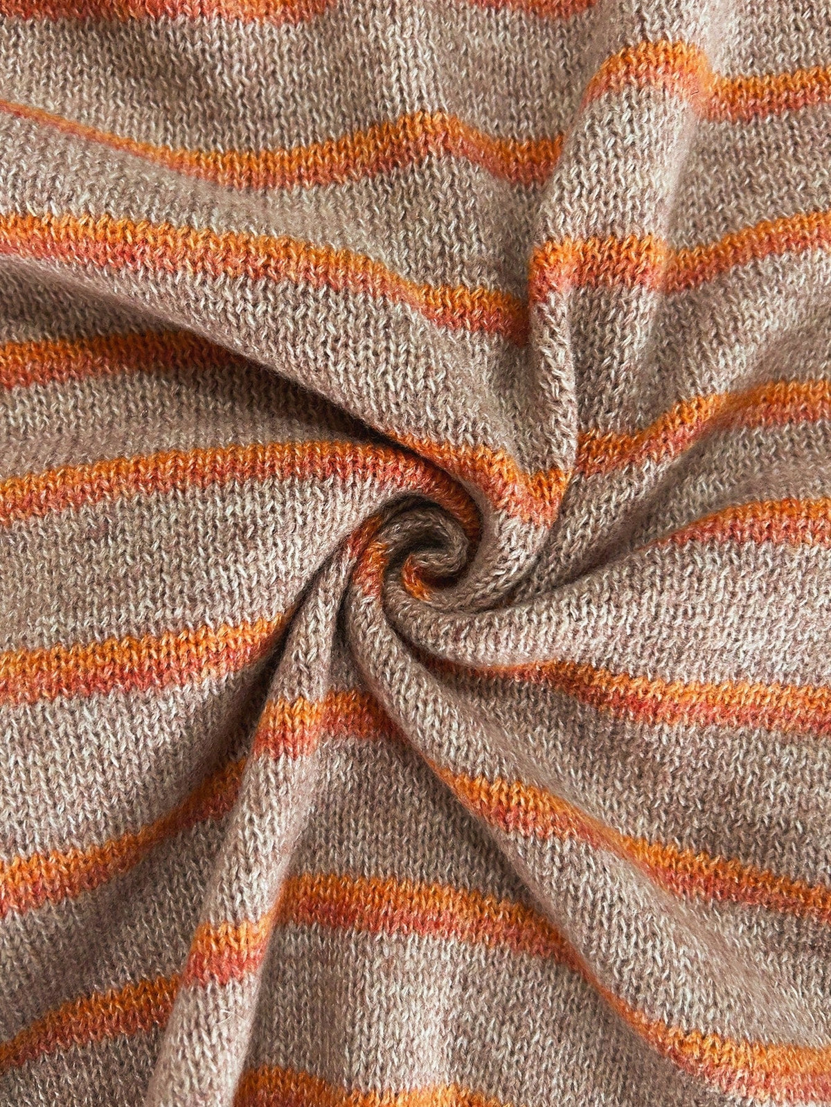 Women Oversized Striped Cardigan