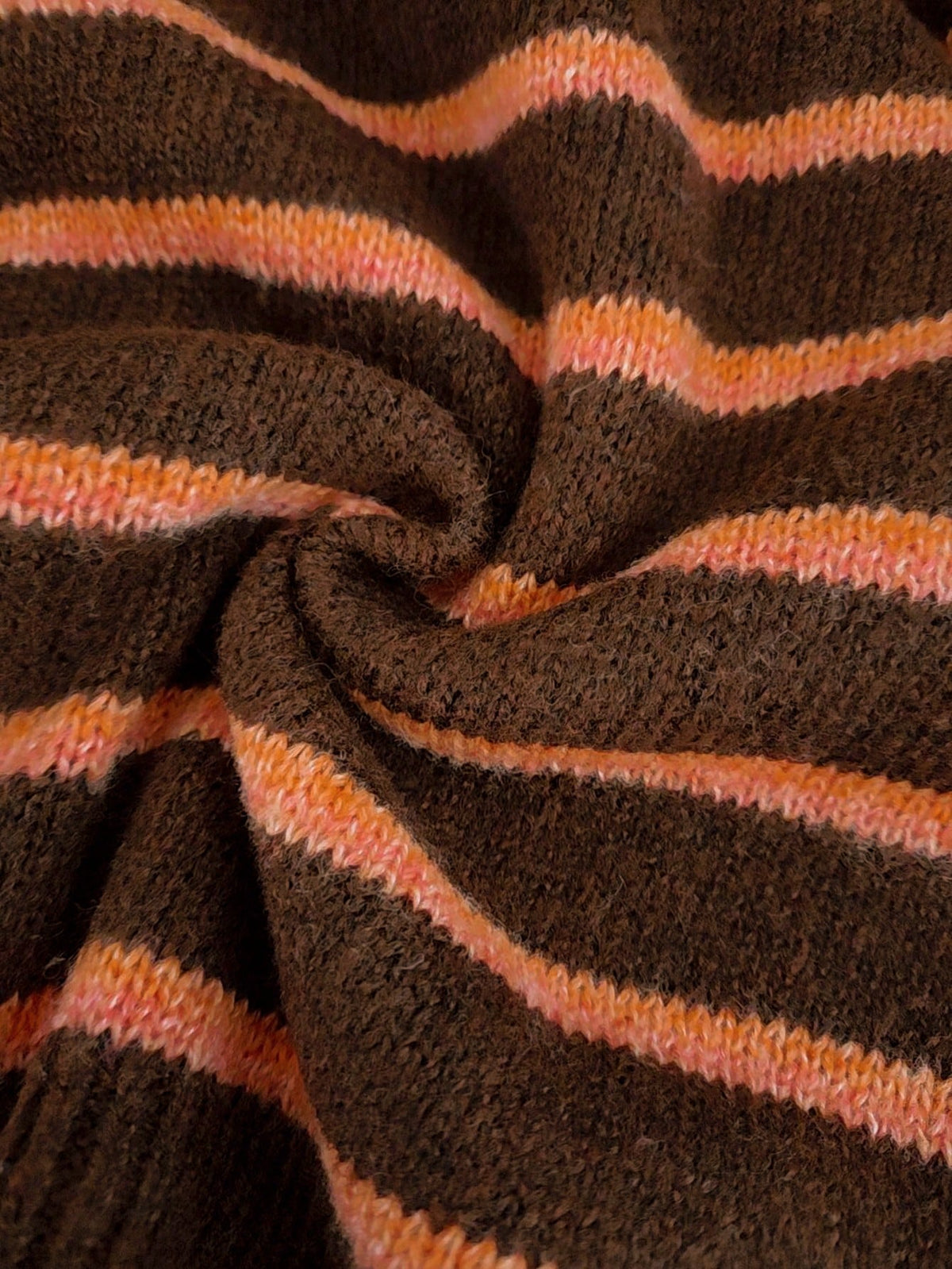 Women Oversized Striped Cardigan