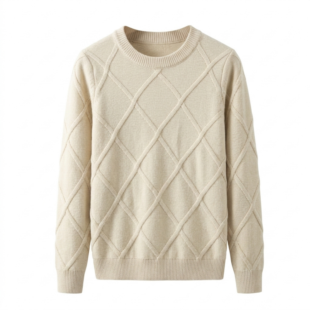 Men Cashmere Crewneck Sweater