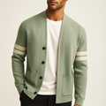 Men Merino Wool Knit Cardigan