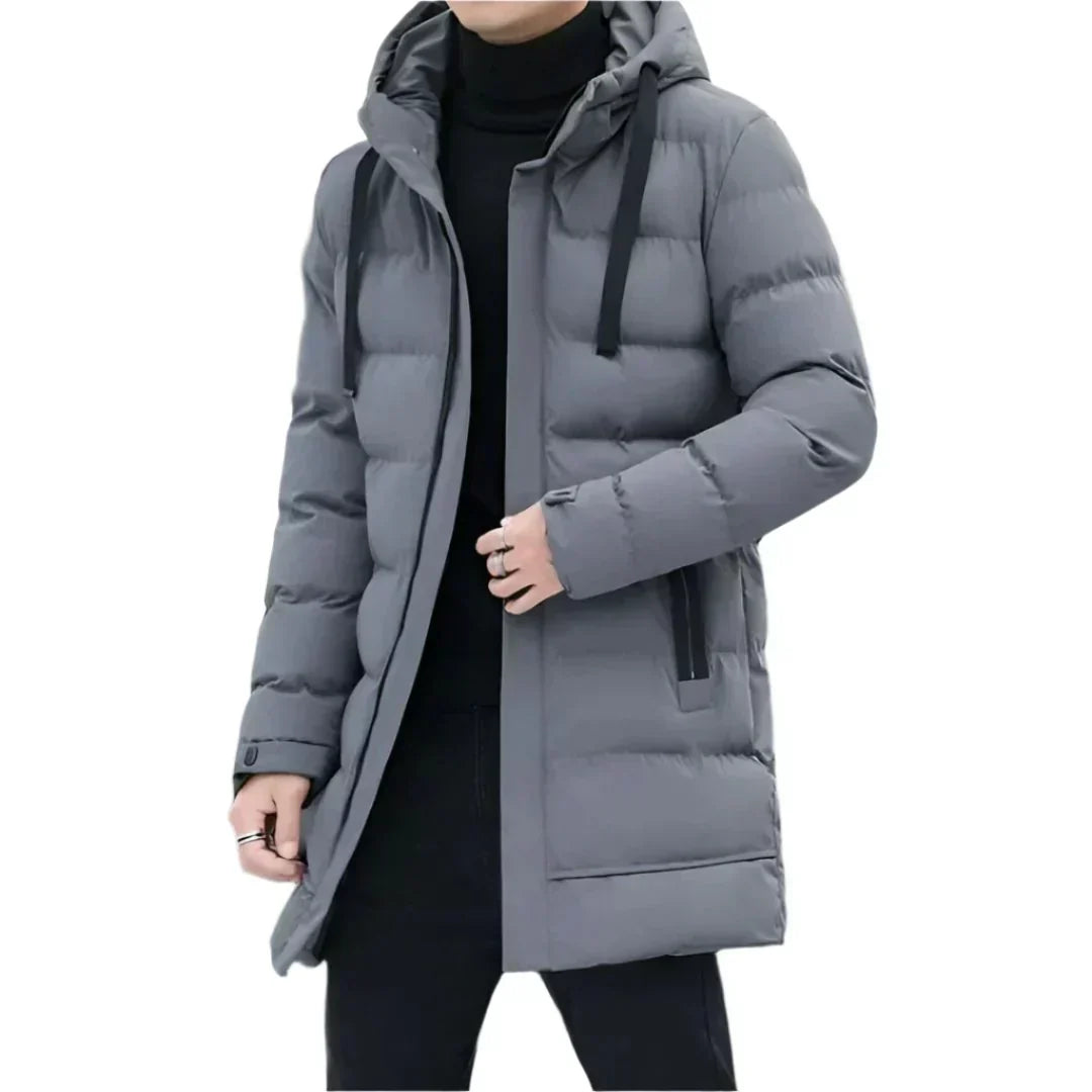 Men Hooded Insulated Winter Jacket