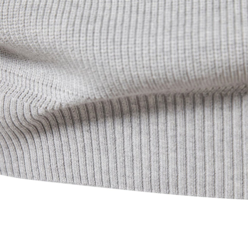 Men Cotton Half Zip Sweater