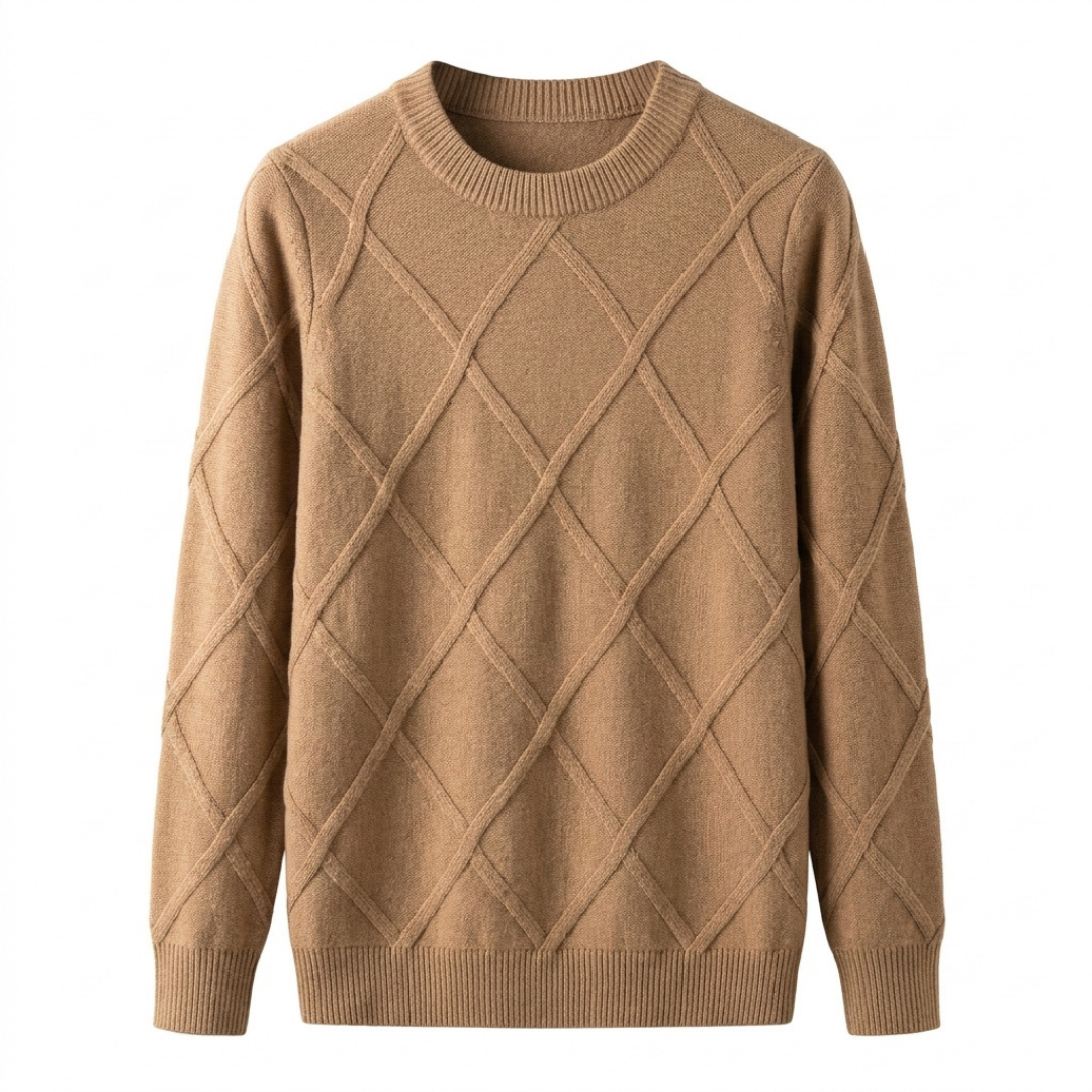 Men Cashmere Crewneck Sweater