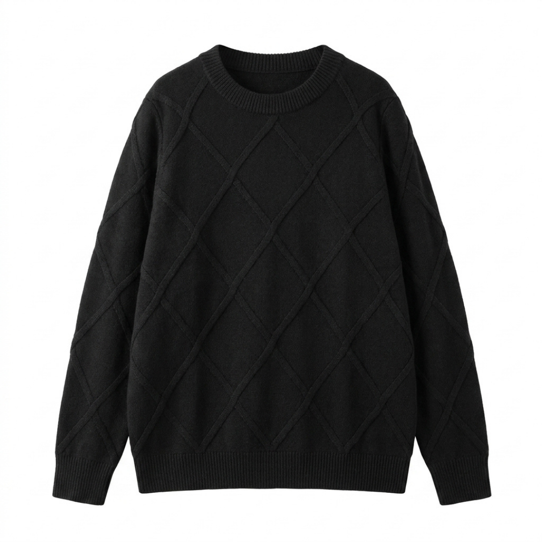 Men Cashmere Crewneck Sweater