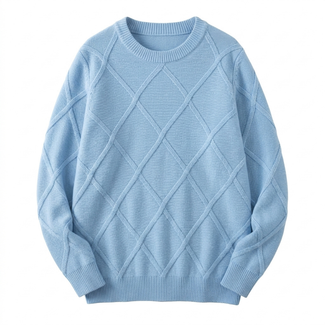 Men Cashmere Crewneck Sweater