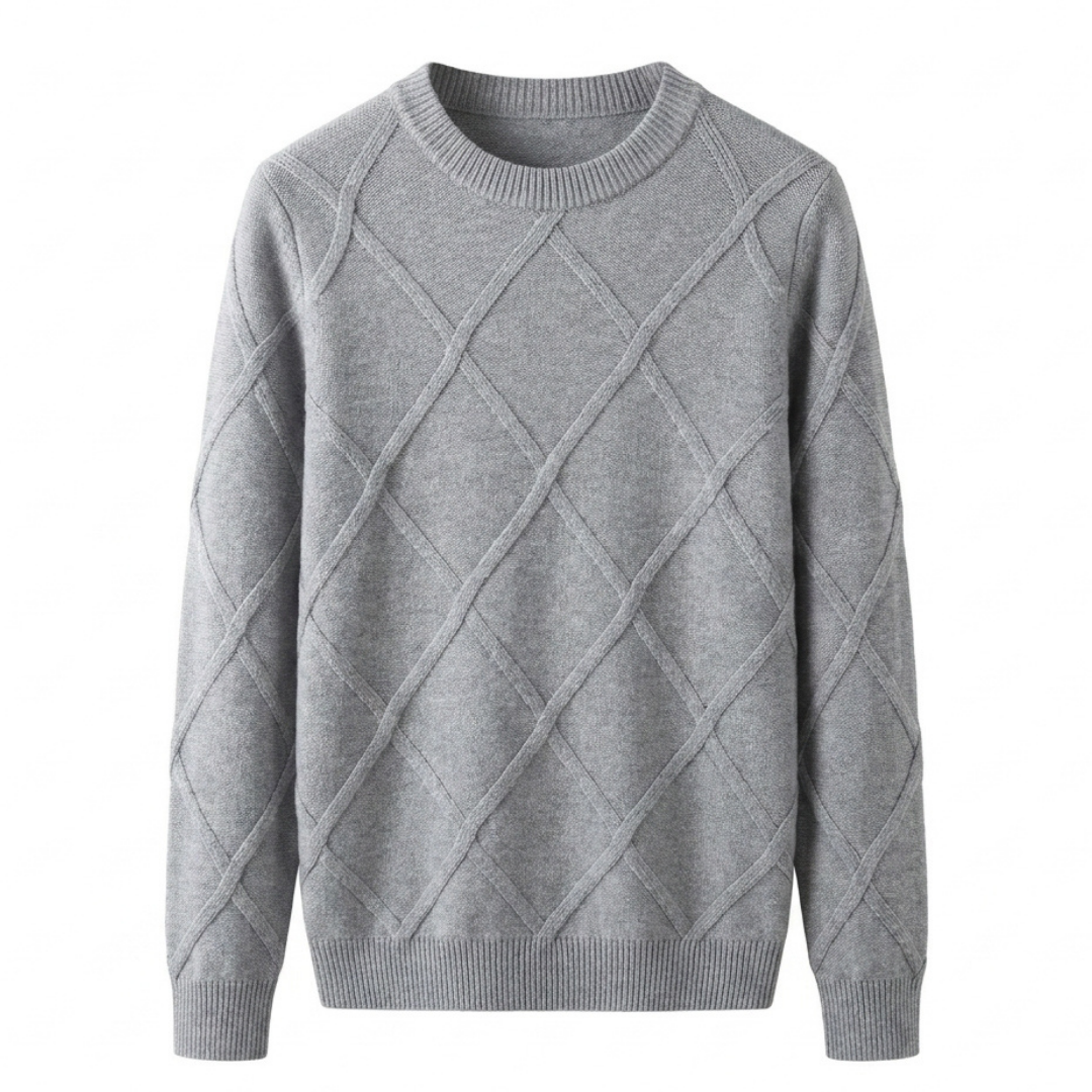 Men Cashmere Crewneck Sweater