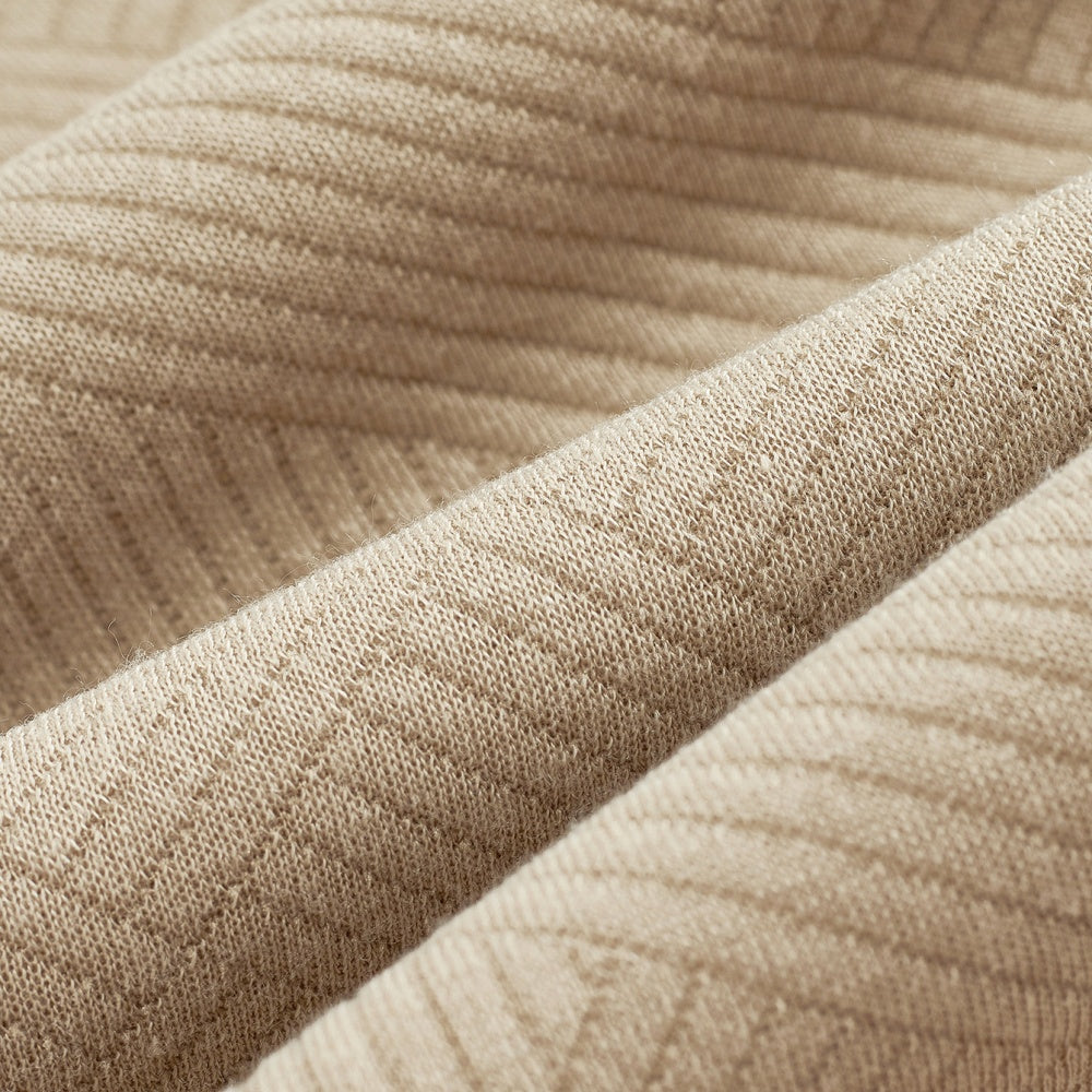 Men Half Zip Polo Sweater