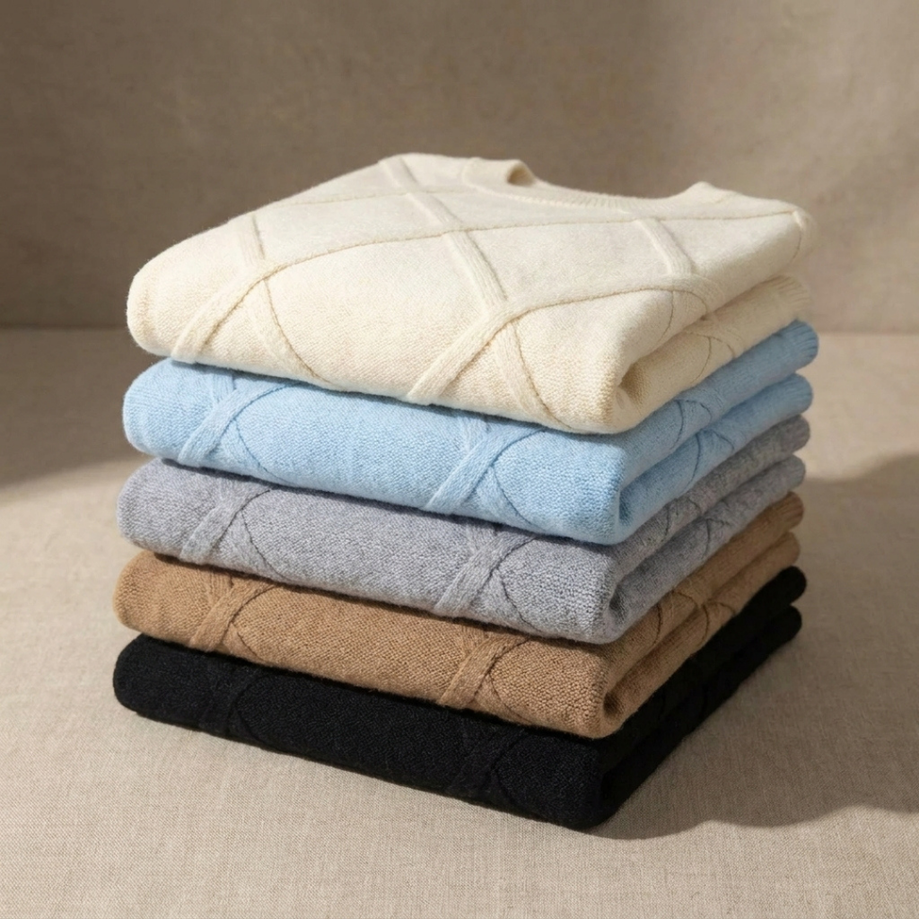 Men Cashmere Crewneck Sweater