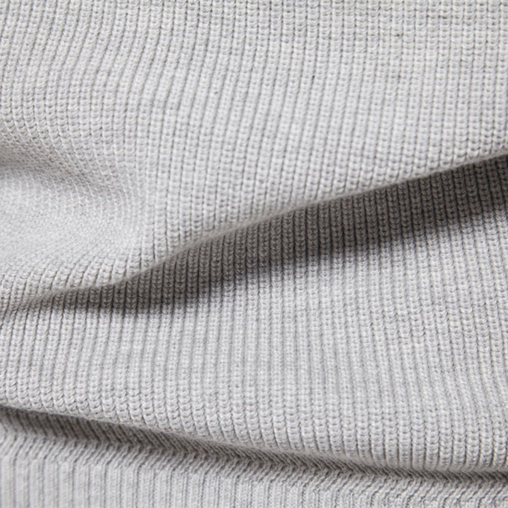 Men Cotton Half Zip Sweater