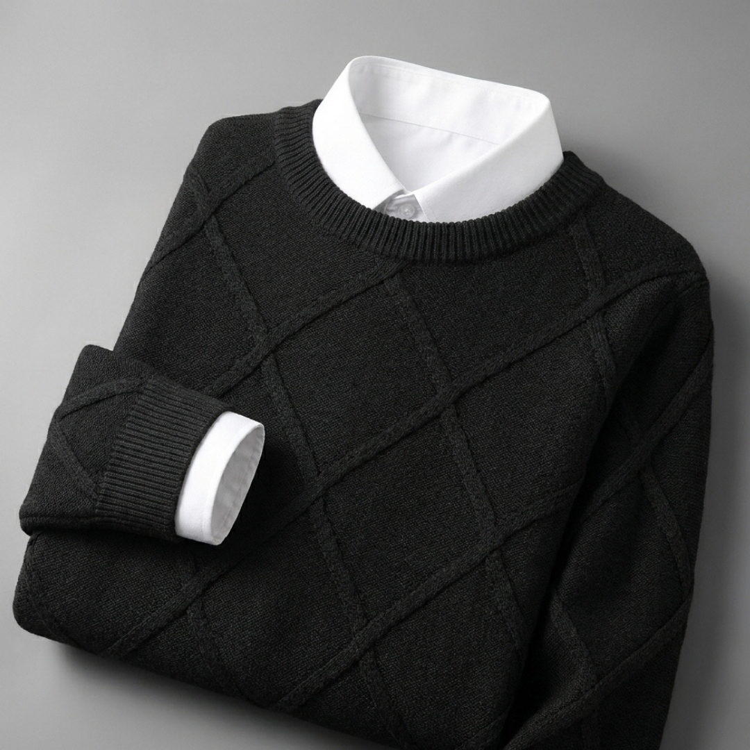 Men Cashmere Crewneck Sweater