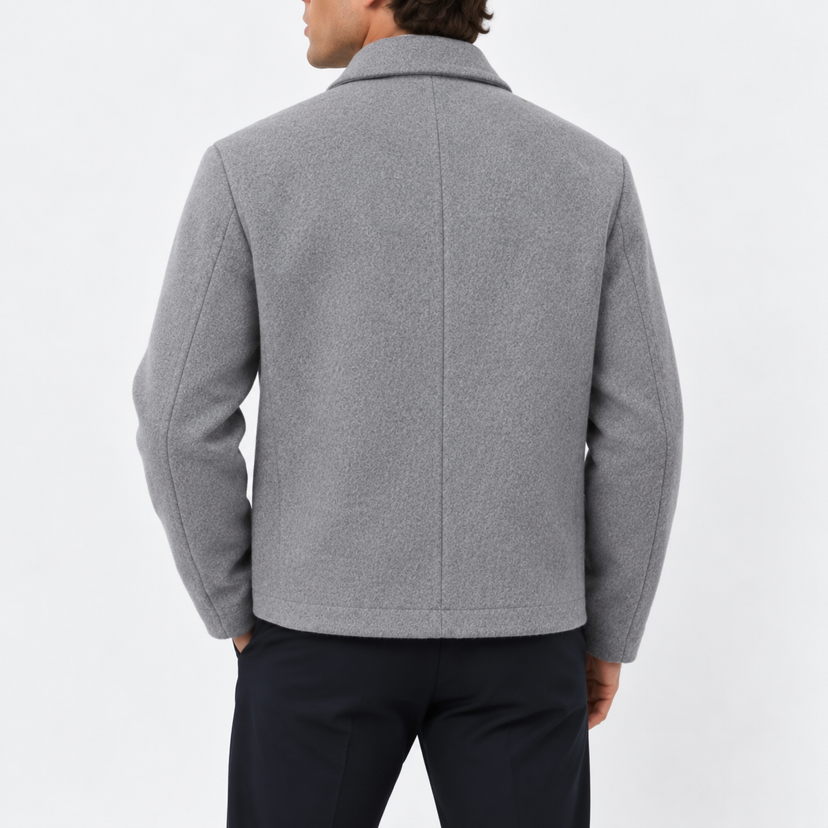 Men Wool Blend Jacket