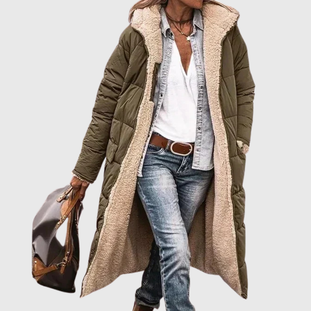 Women Winter Trench Coat