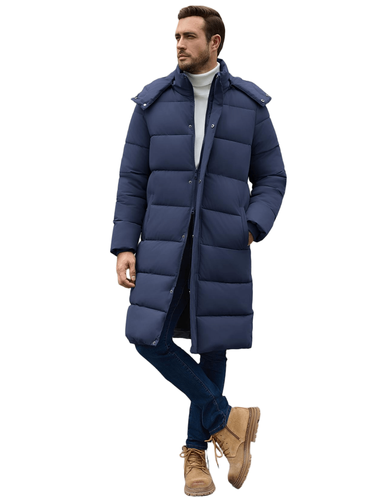 Men Hooded Puffer Jacket