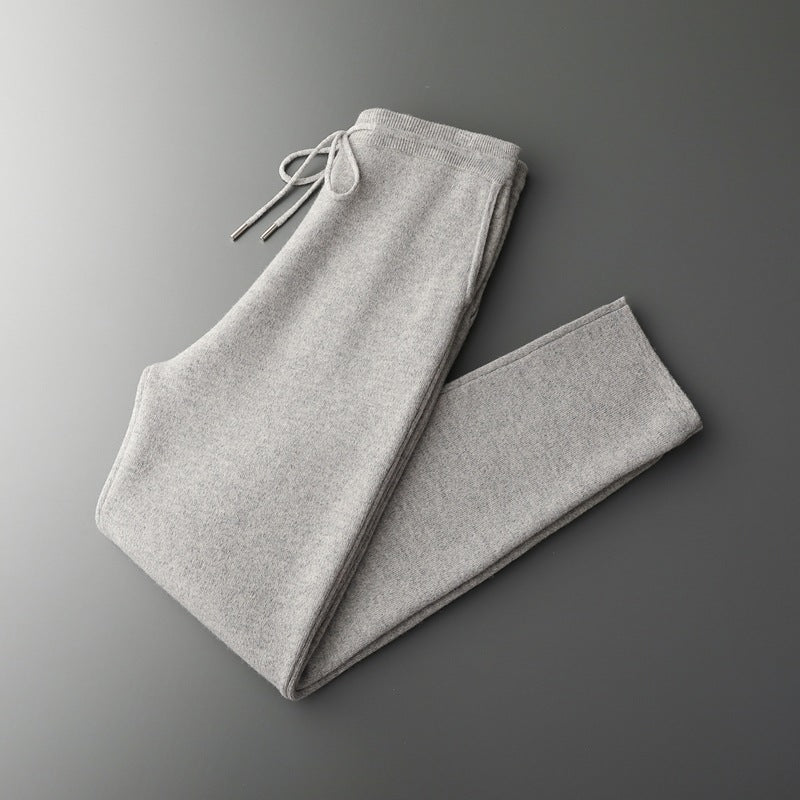 Men 2 Piece Cashmere Tracksuit Set