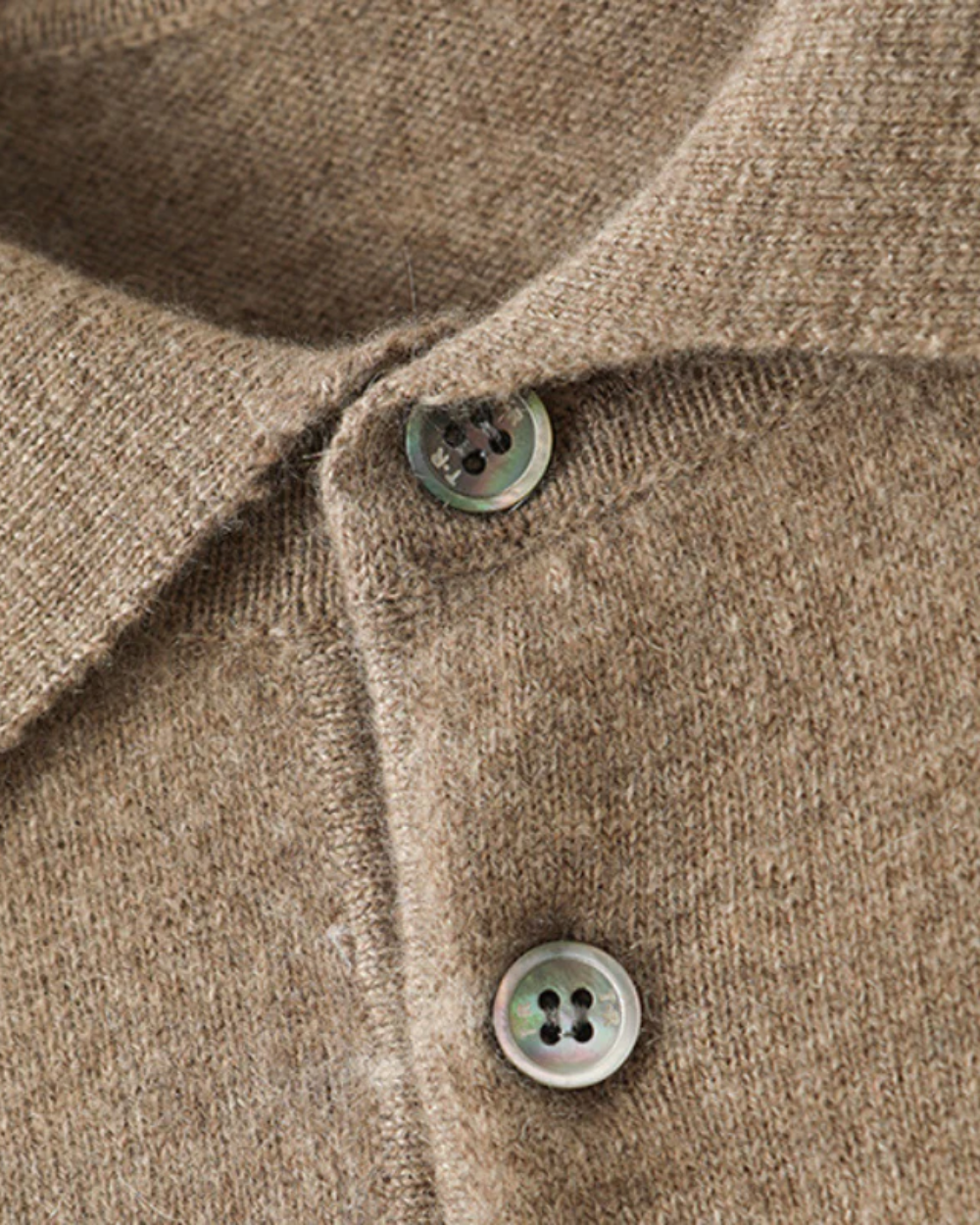 Men Knit Polo Sweater