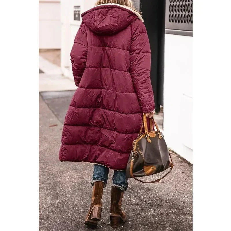 Women Winter Trench Coat