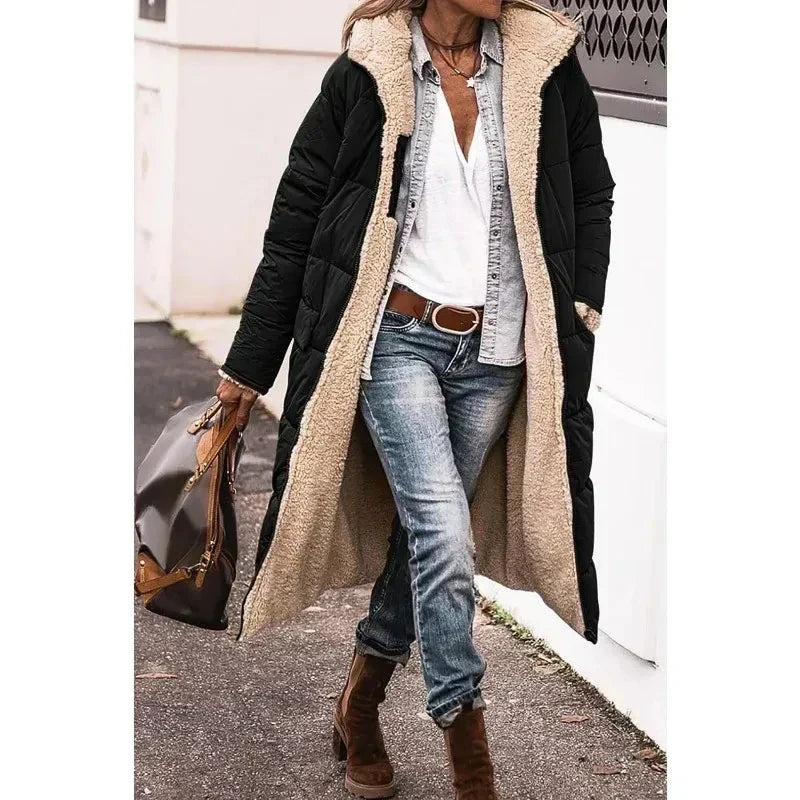 Women Winter Trench Coat