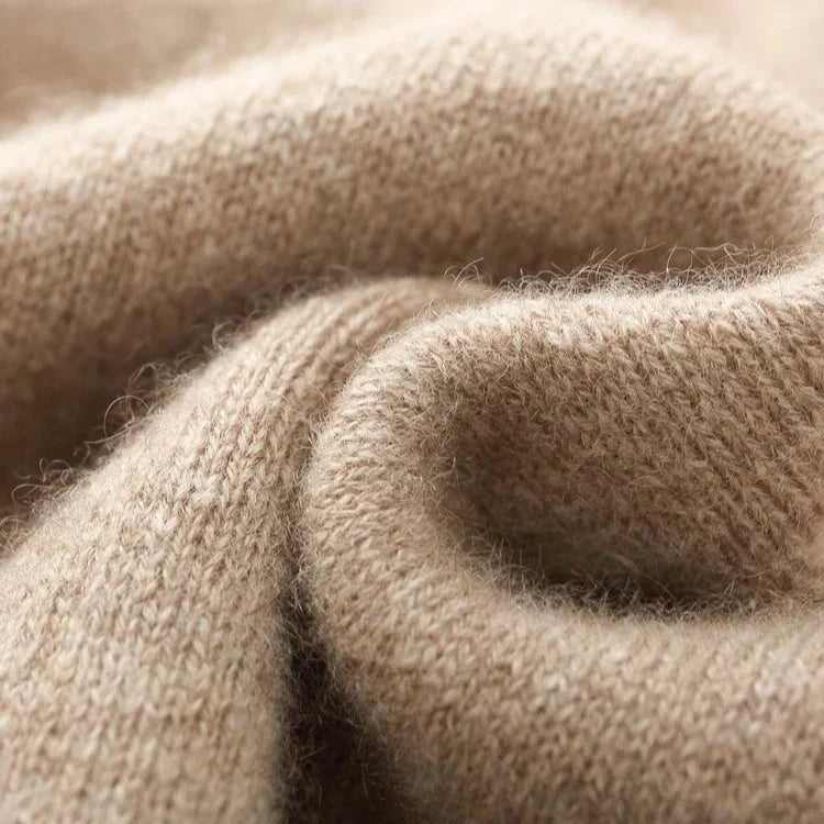 Men Cashmere Zip Cardigan