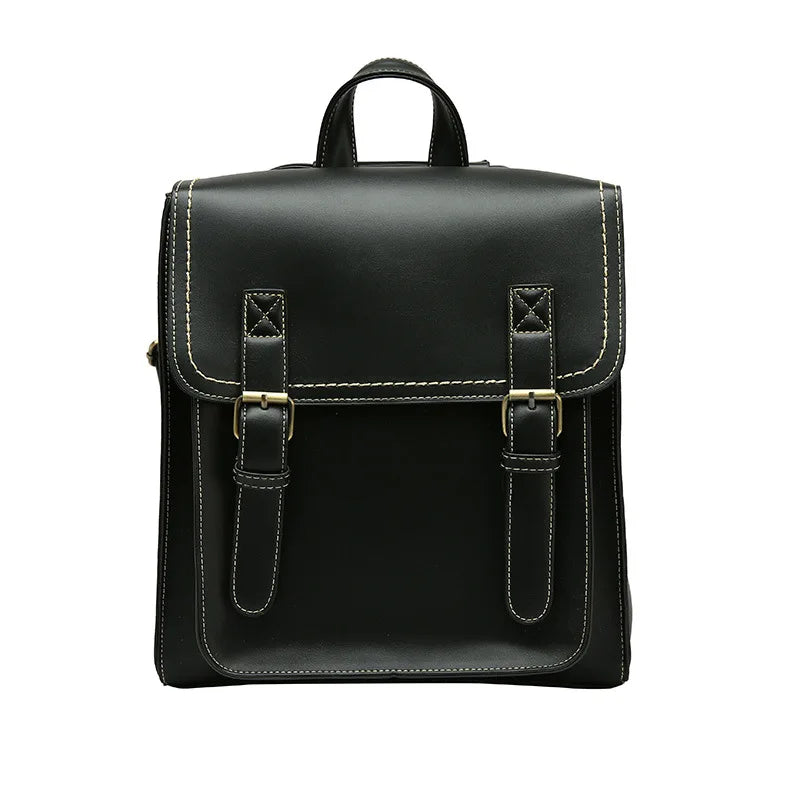 Women PU Leather Backpack
