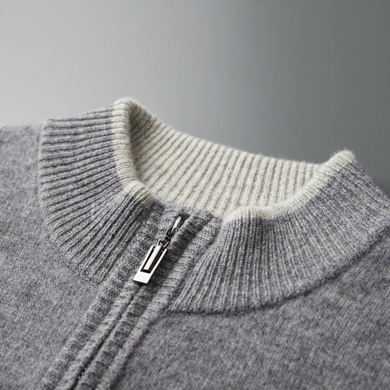 Men 2 Piece Cashmere Tracksuit Set