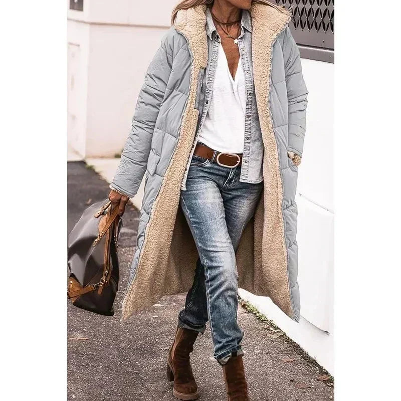 Women Winter Trench Coat