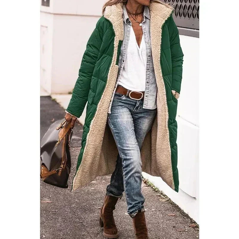 Women Winter Trench Coat