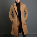 Men Wool Blend Overcoat