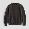 Men Cotton Ribbed Sweater