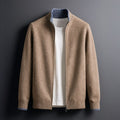 Men Merino Wool Zip Jacket