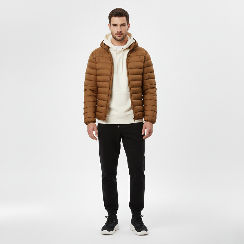 Men Lightweight Puffer Jacket