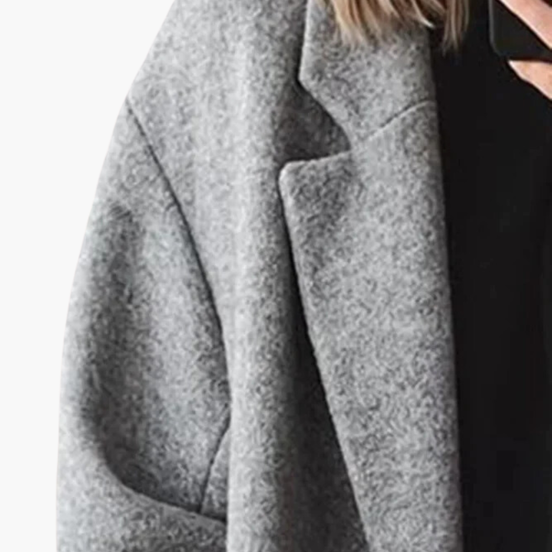 Women Wool Blend Long Winter Coat