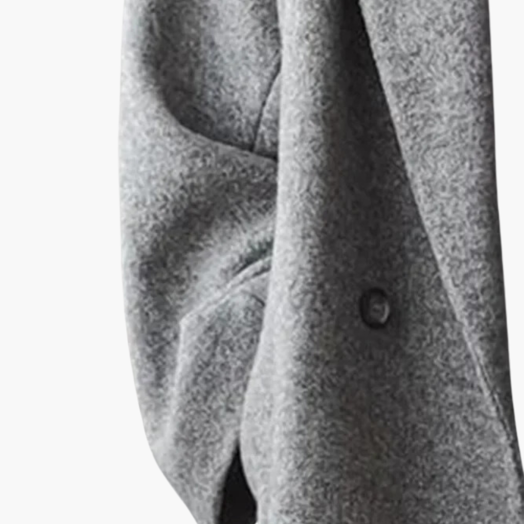 Women Wool Blend Long Winter Coat