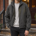 Men Quilted Pilot Jacket