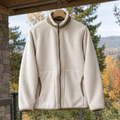 Men Stand Collar Fleece Jacket