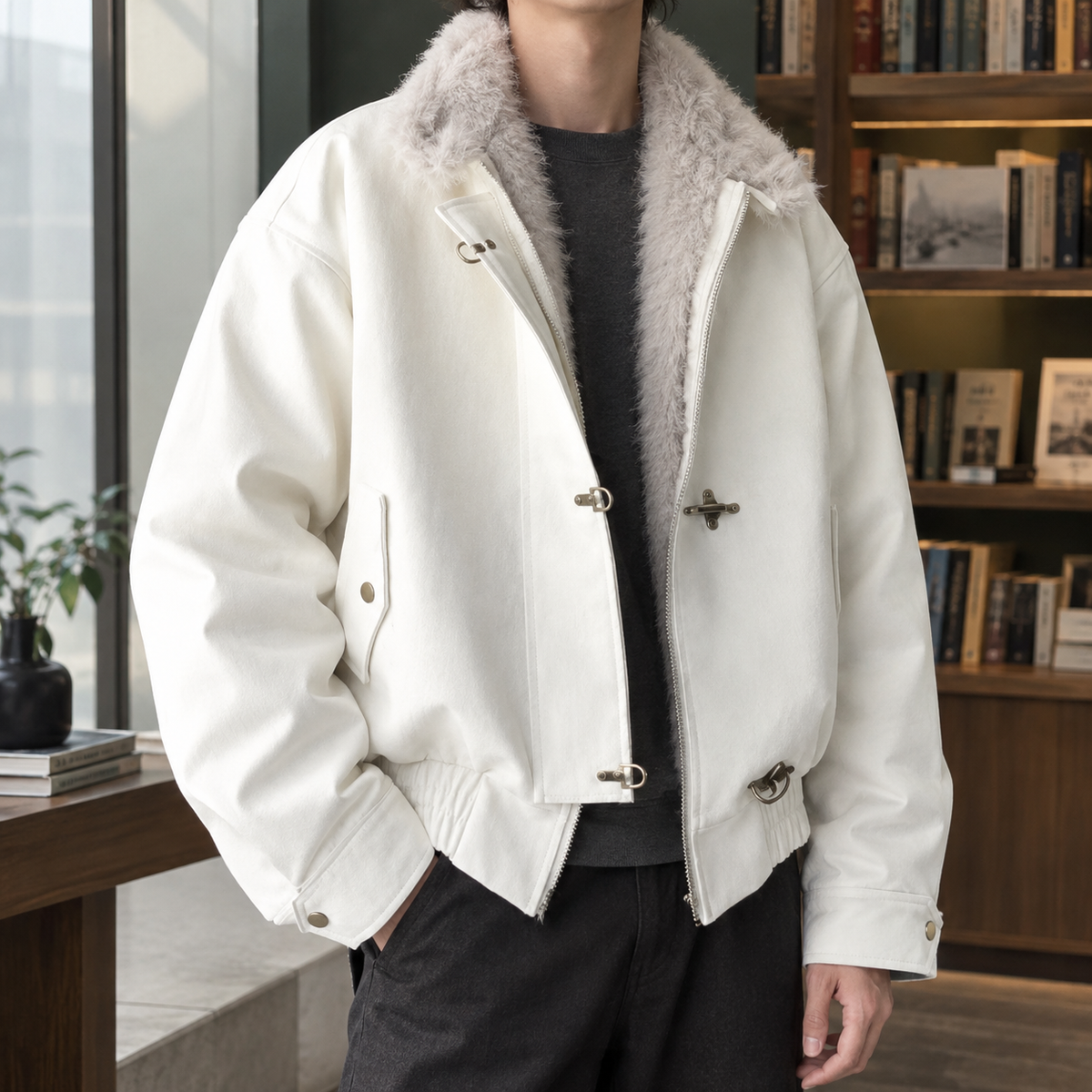 Men Toggle Jacket