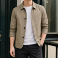 Men Button Front Jacket