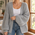 Women Chunky Knit Cardigan