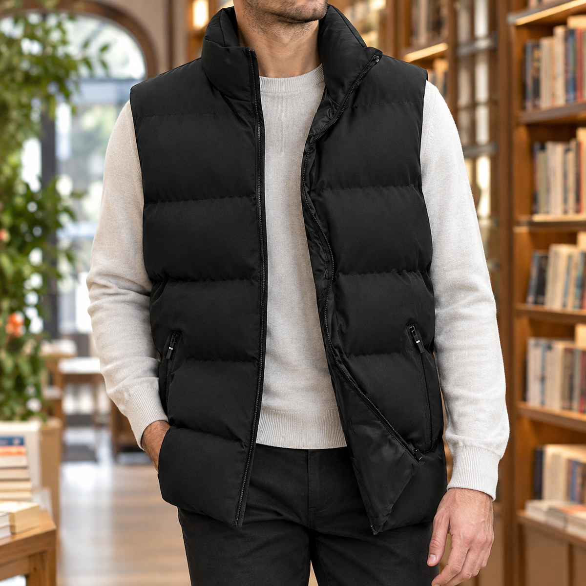 Men Puffer Vest