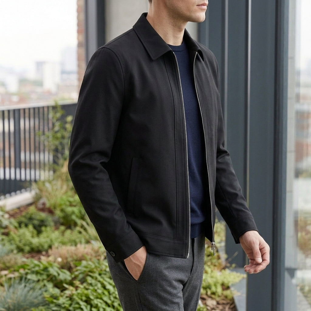 Men Zip Up Jacket