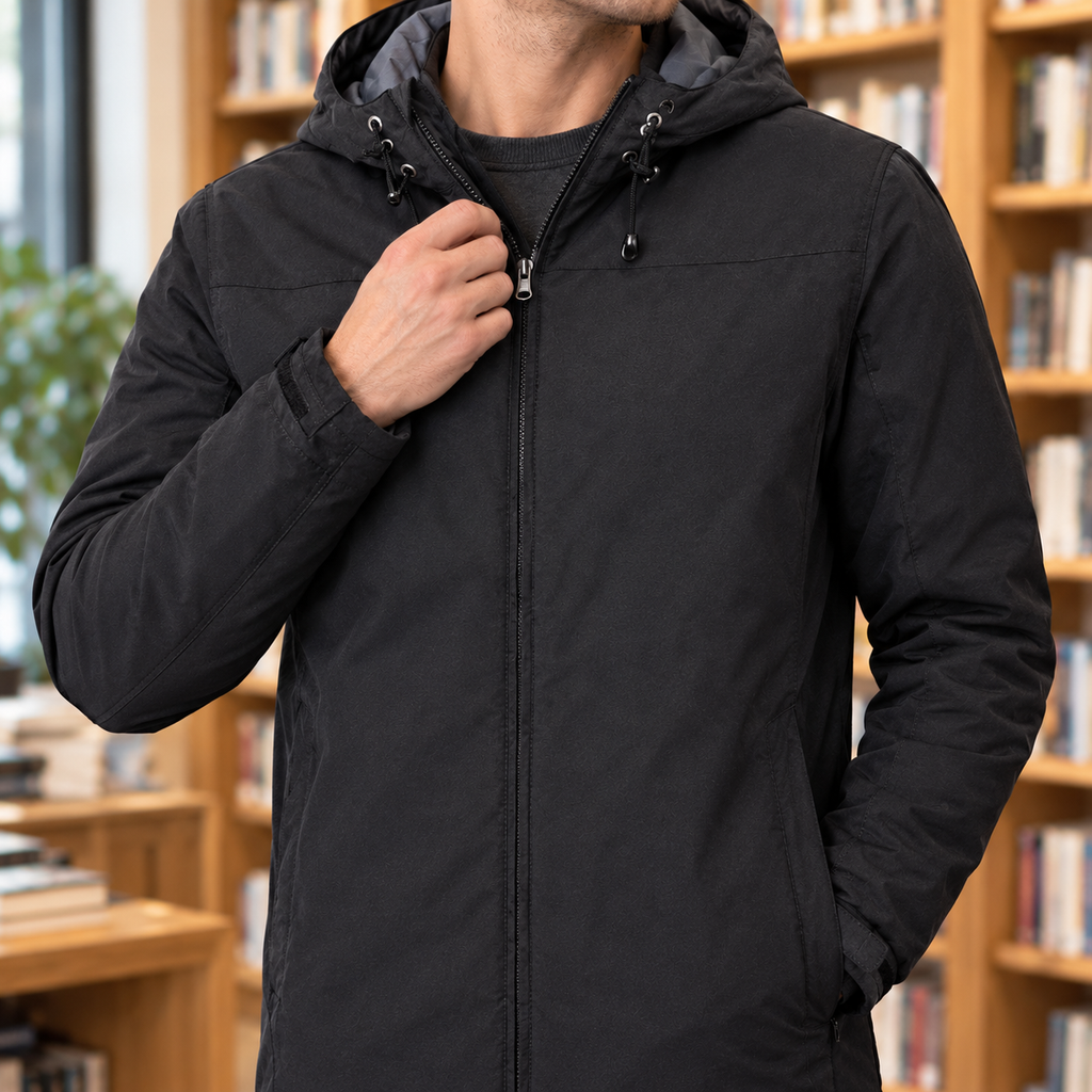 Men Hooded Jacket