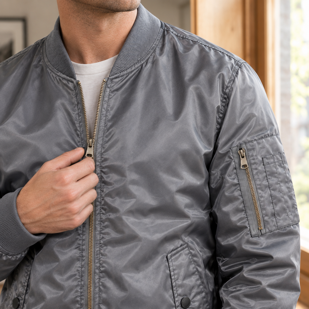 Men Bomber Jacket
