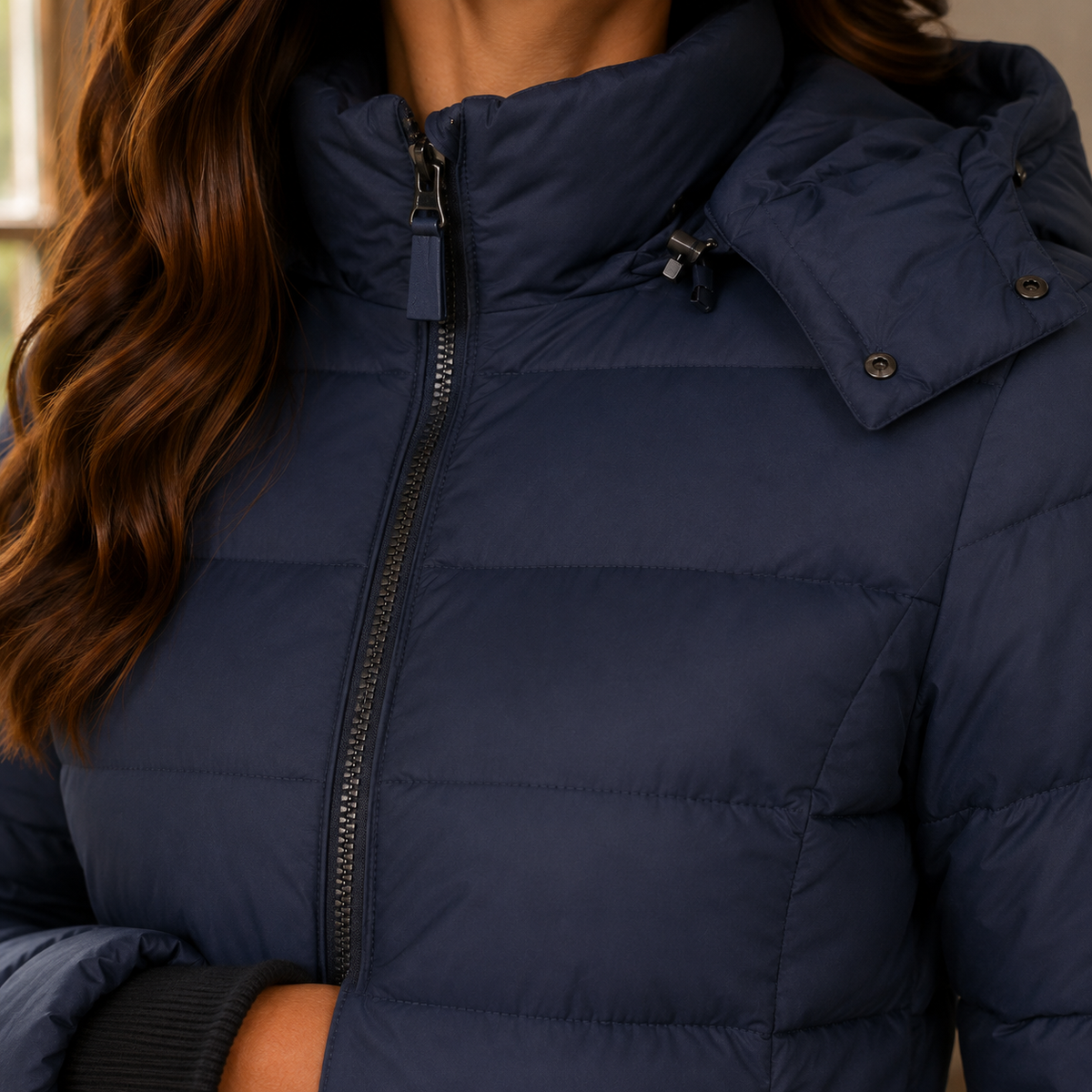 Women Hooded Puffer Jacket