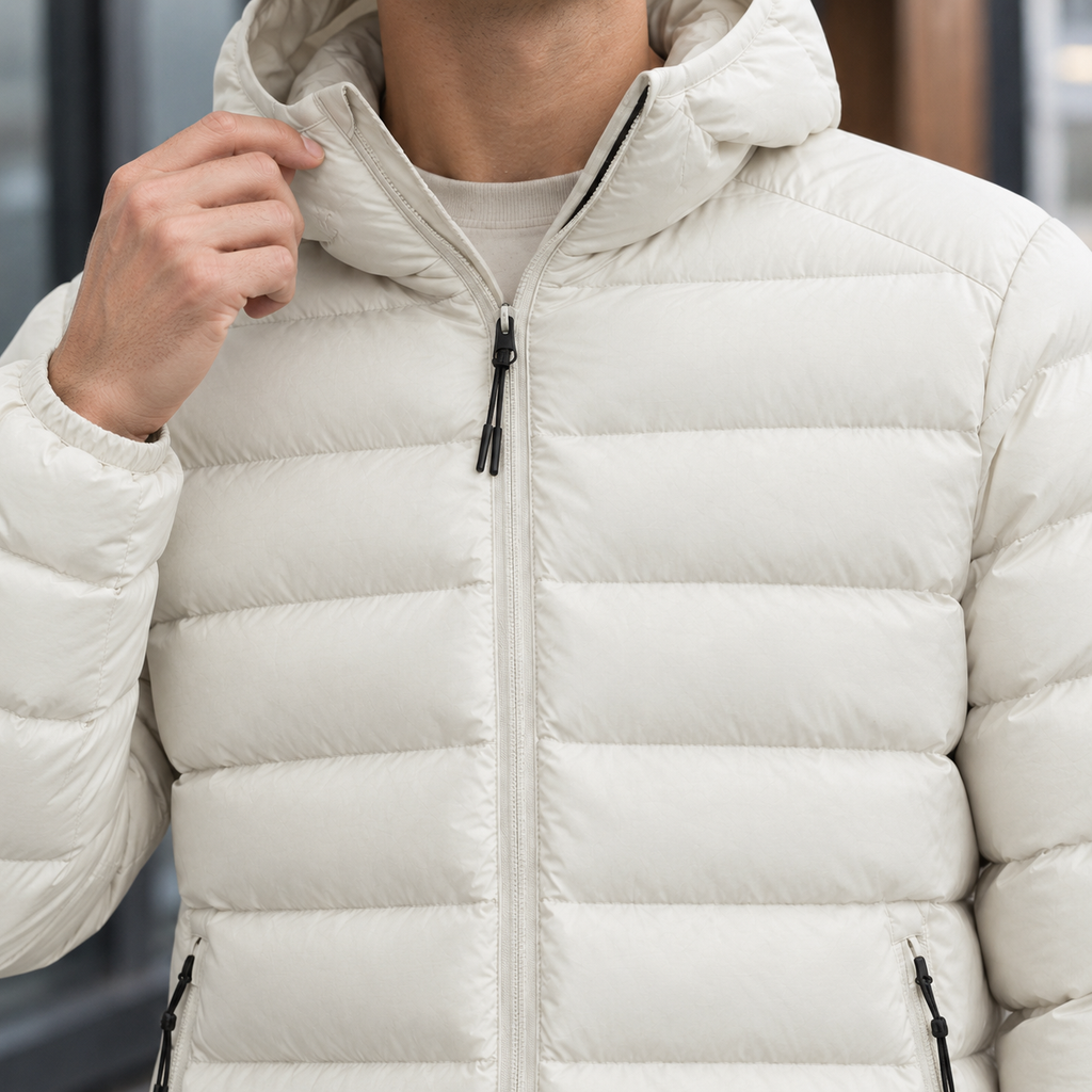 Men Hooded Winter Puffer Jacket