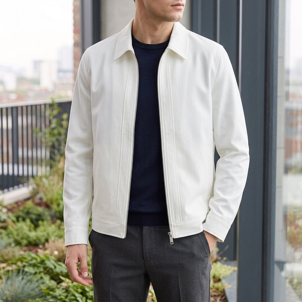 Men Zip Up Jacket